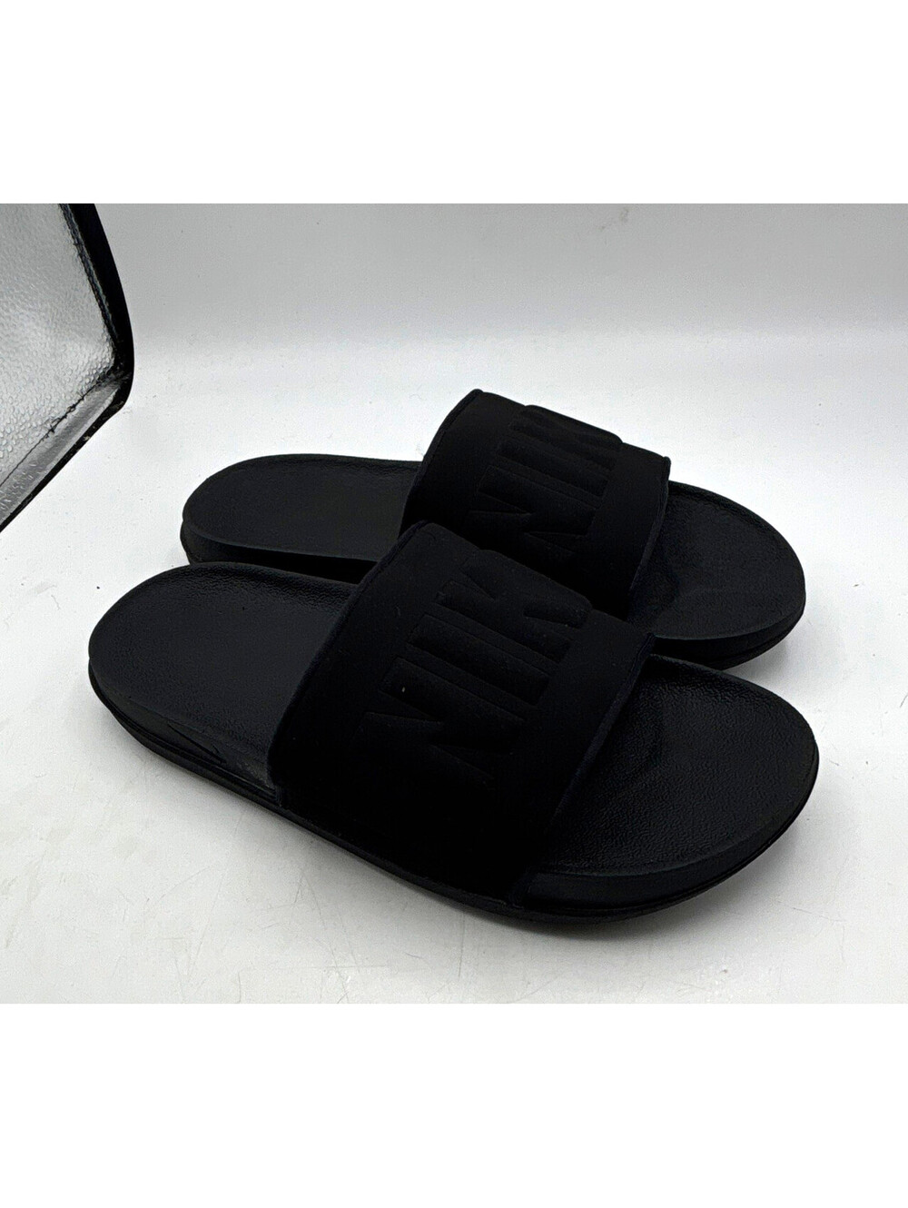 Nike Benassi JDI Men's Slide Sandals Black US 6 Logo 343880-002